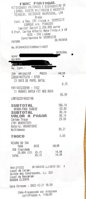 Huawei Watch Fit Rosa c/ Garantia