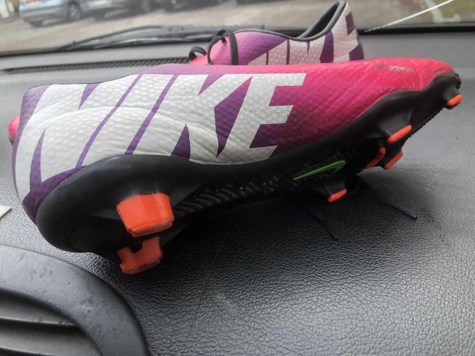 Chuteiras Nike Mercurial Victory FG – Rosa/Roxo – 44.5