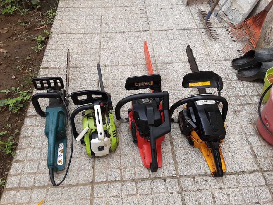 Vende 4 motosseras à revizare