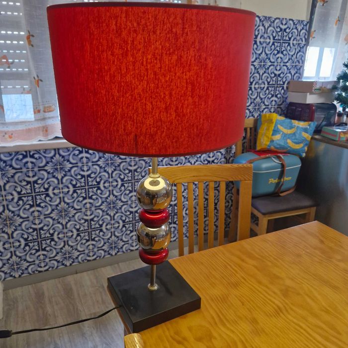 Candeeiros de mesa para sala, com abajur