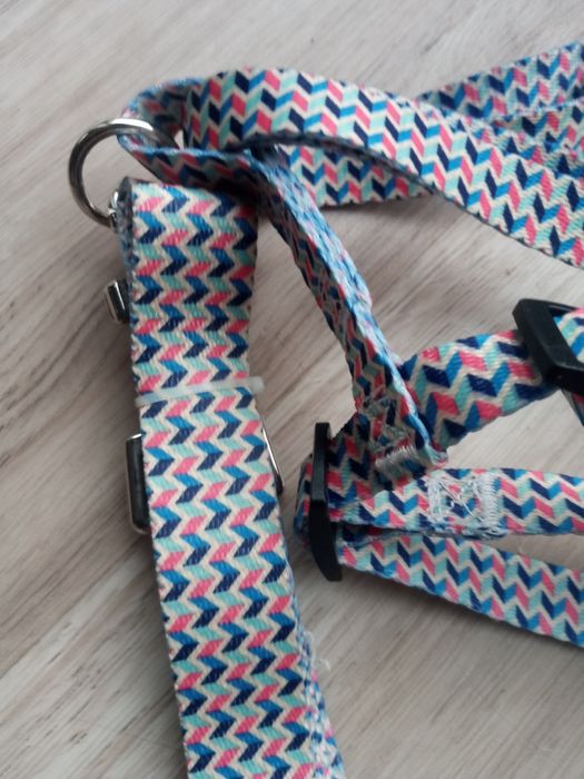 Smycz 120cm i szelki ActivPet