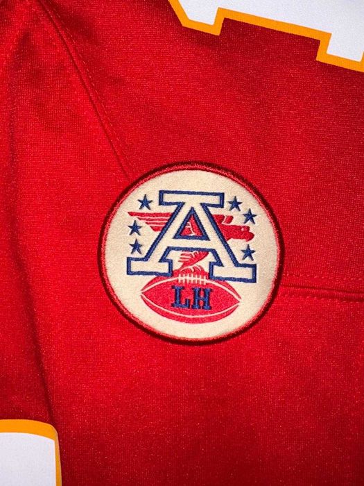 Чоловіча червона футболка Nike NFL Patrick Mahomes Kansas City Chiefs Player Name & Number.