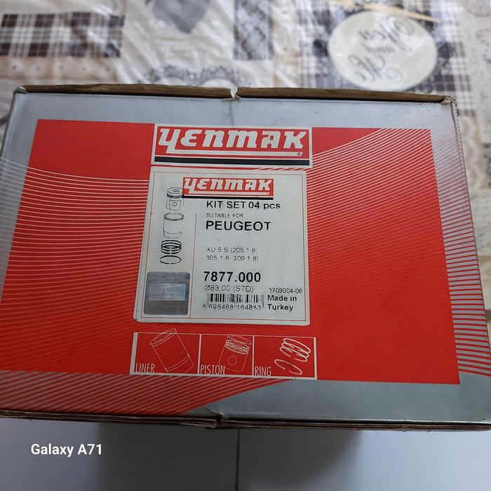 Поршень Peugeot/citroen 1.6-1.9