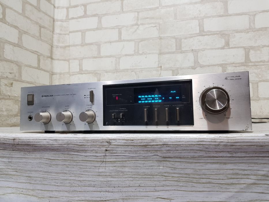 Стерео підсилювач PIONEER SA-520,Japan Vintage | Hi-Fi Stereо | MM Phono | Б/у з Німеччини