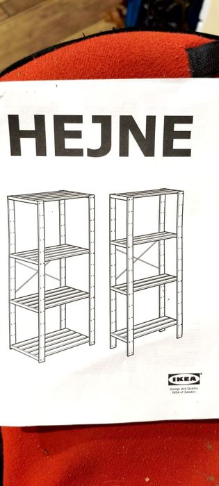 Regał IKEA Drewno HEJNE większy 172x84x50cm. Nowy