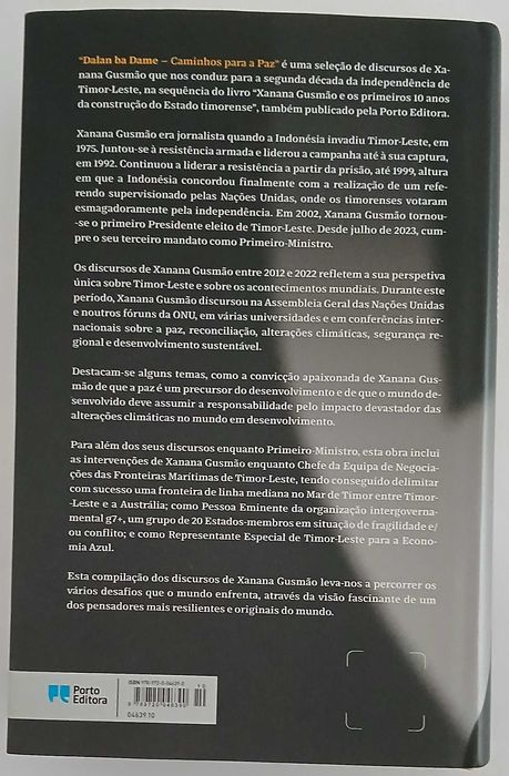 Dalan ba Dame - Caminhos para a Paz (de Kay Rala Xanana Gusmão)