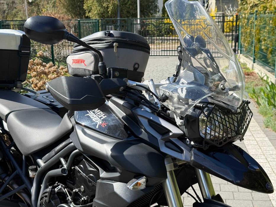 Triumph Tiger 800 XC 2012 – wersja Phantom Black – 46 tys. km