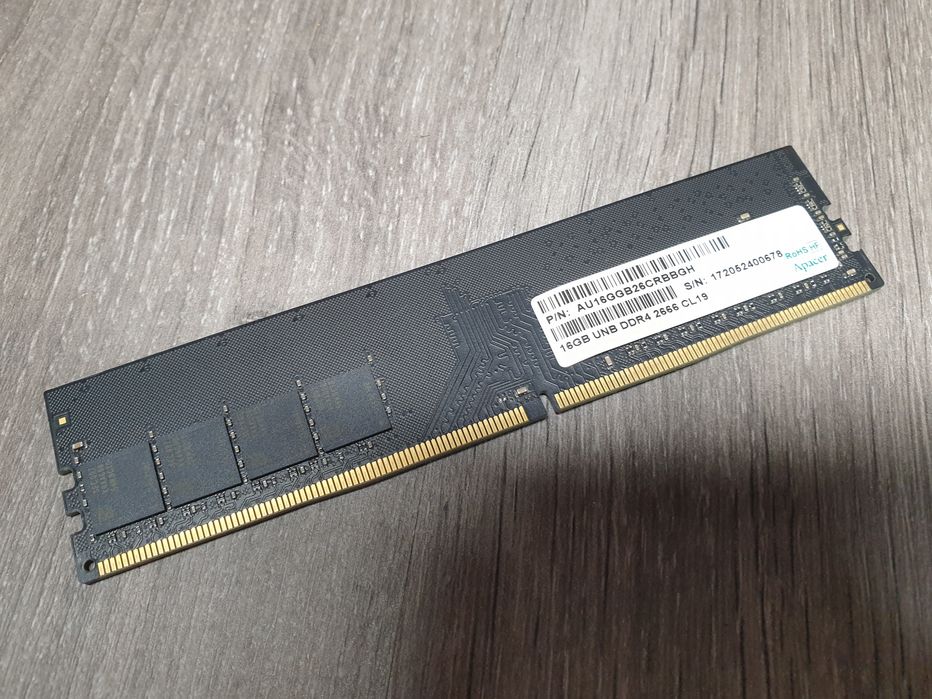 Оперативна пам'ять Apacer DDR4 16GB 2666MHz (Чіпи Samsung)