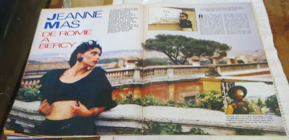 Revista Música Anos 80 Salut Casamento David Hallyday, J. P. François
