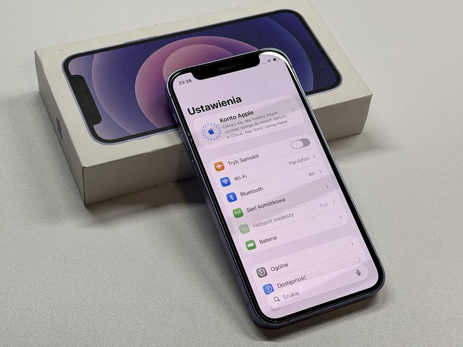 iPhone 12 Mini 64 GB Fioletowy #DDB#Bateria 79% #Apple#
