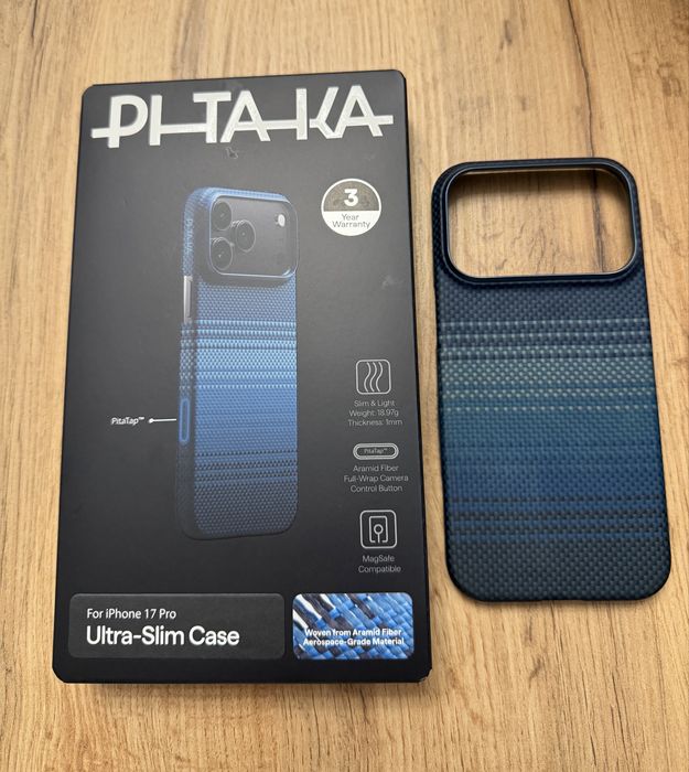 Etui aramidowe PITAKA Ultra-Slim Case Ipfone 17 Pro