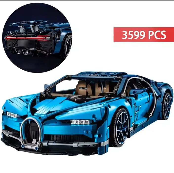 Суперкар bugatti Chiron (3599 дет.) конструктор Lego technic