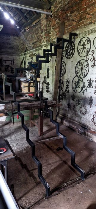 Konstrukcja schodów stalowych