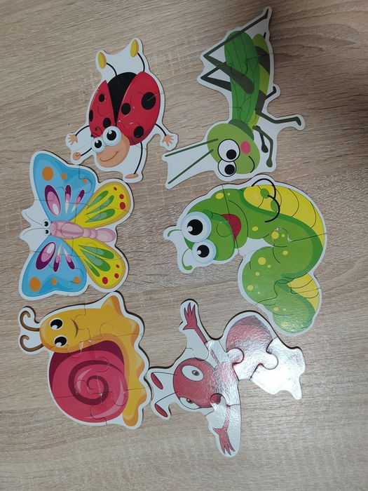 Продам дерев'яні пазли