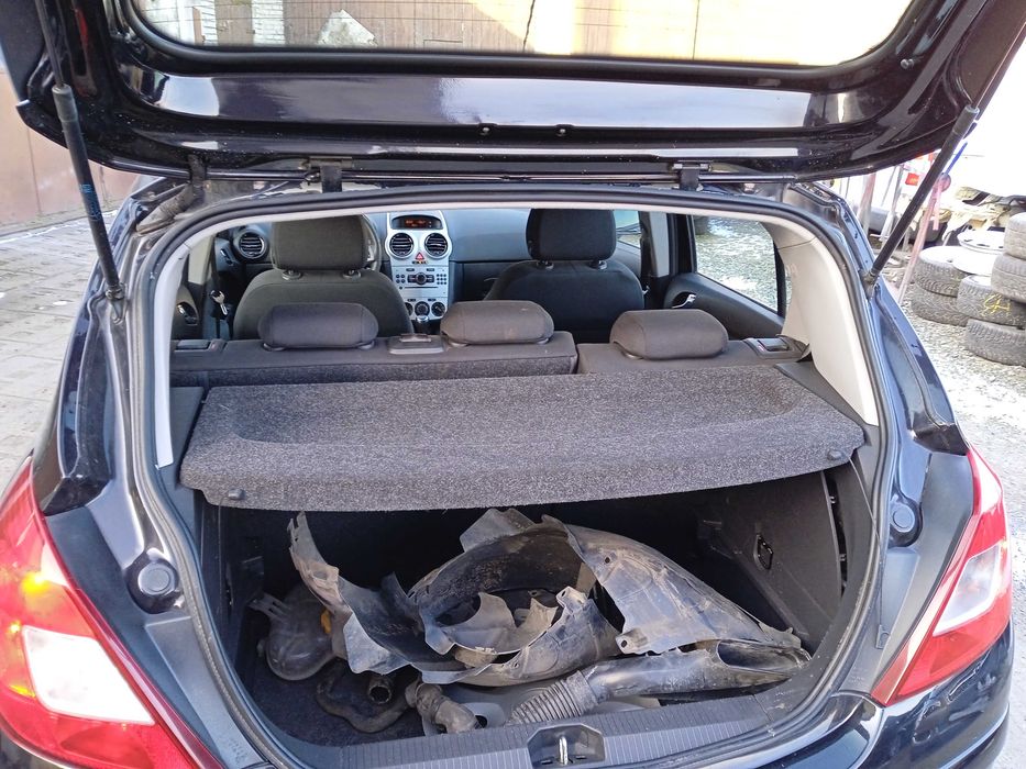 OPEL CORSA D 5D 5 drzwi półka tylna bagażnika