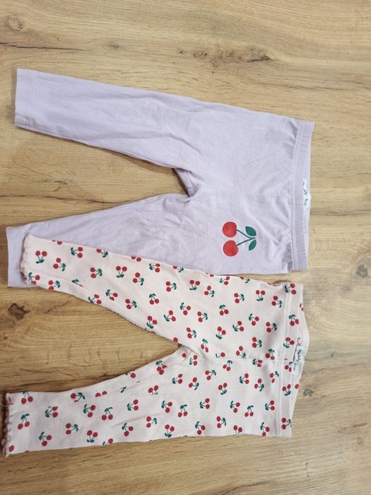 Leginy dla dziewczynki r. 80