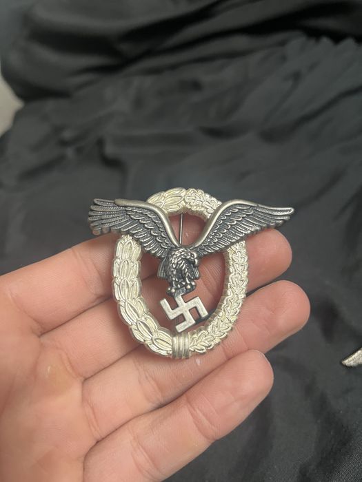 Odznaka luftwaffe wehrmacht w pudełku