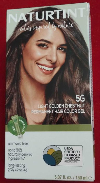 Farba do włosów Naturtint 5G Light Golden Chestnut