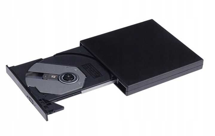 Napęd CD-R/DVD-ROM/RW zewnętrzny USB nagrywarka przenośny odtwarzacz CD DVD