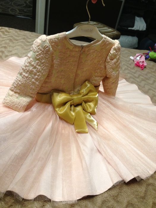 Святкове платтячко на рік для принцеси та  спідничка для мами