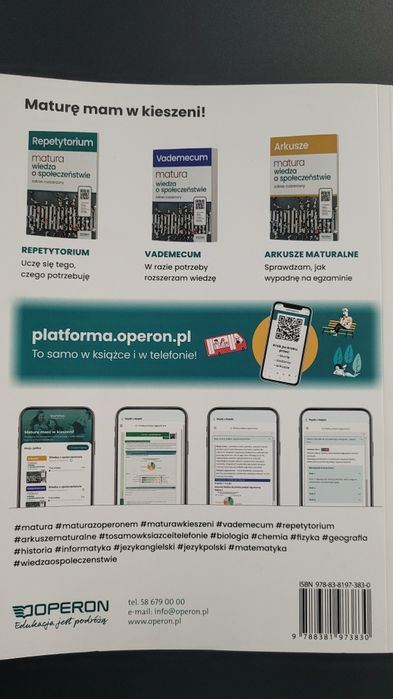 Arkusze matura WOS rozszerzony