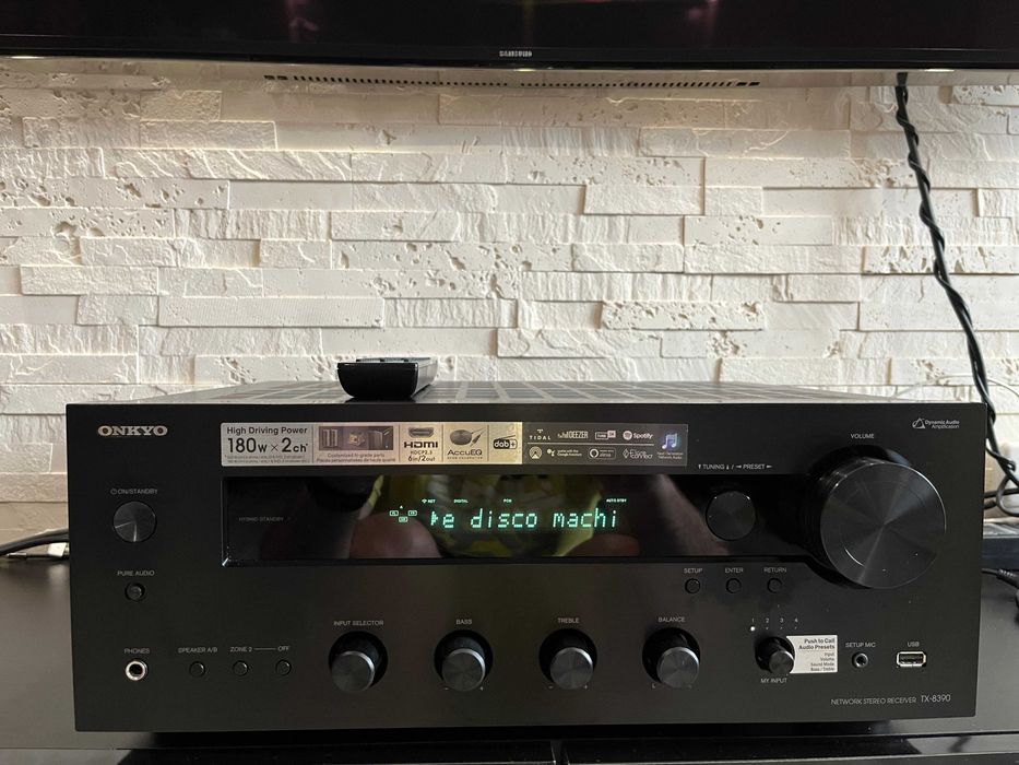 ONKYO TX-8390 Amplituner stereo 2X200W HDMI Flagowy Model stan idealny