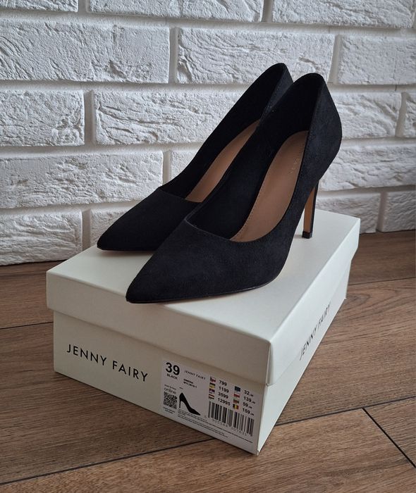 Szpilki czarne jenny fairy