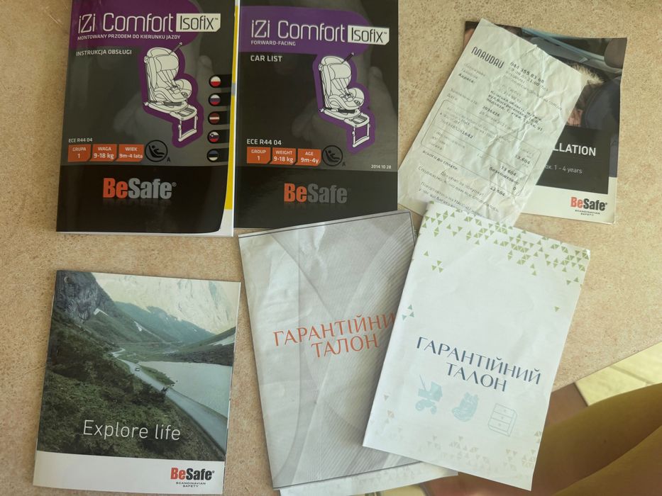 Крісло BeSafe izi comfort