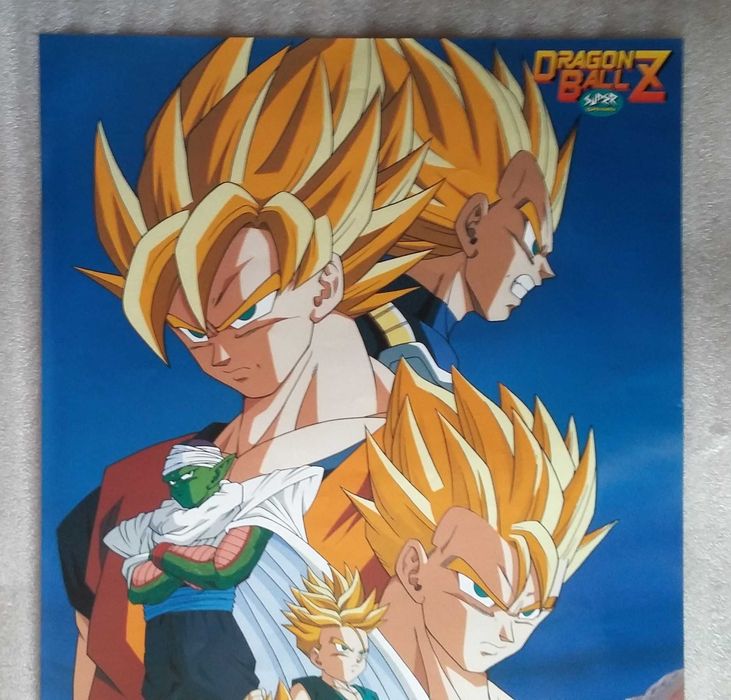 Raro Poster Dragon Ball Z- Super Saiyan