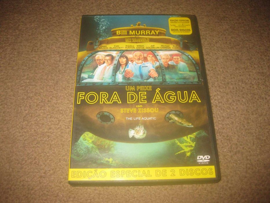 "Um Peixe Fora De Água" com Bill Murray numa Edição Especial com 2 DVDs!