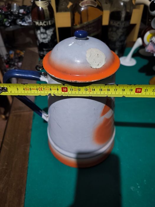 Cafeteira esmaltada antiga