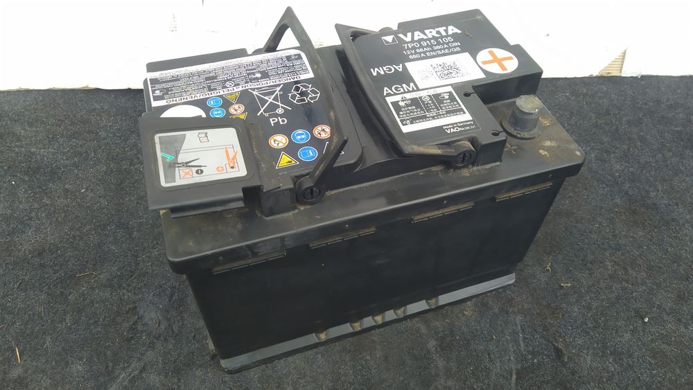 Akumulator AGM 12V 68Ah VW Golf VIII Skoda Octavia III A7 Audi A3