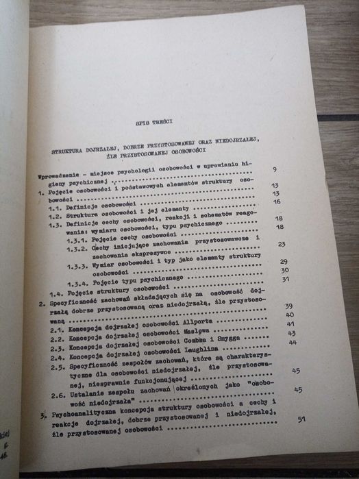 Osobowość a higiena psychiczna - Stanisław Siek