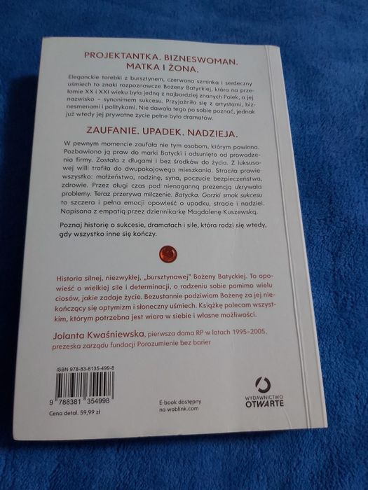 Sprzedam książka-Batycka gorzki smak sukcesu