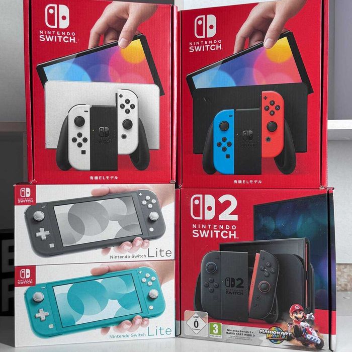 Консоль Nintendo Switch OLED 64GB Blue Red Свіч Новий Запакований ОЛЕД