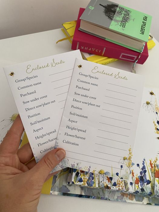 Планер КВІТНИКАРКИ для зберігання насіння