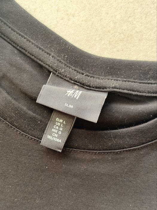 Koszulka szczupac ryby fishing h&m L