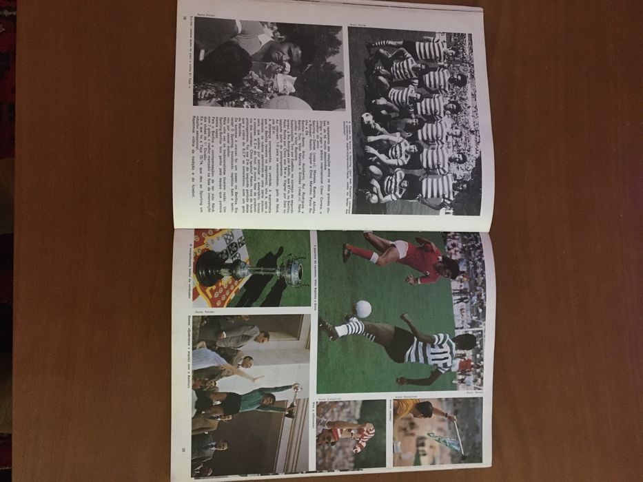 Livro de futebol do ano 1974