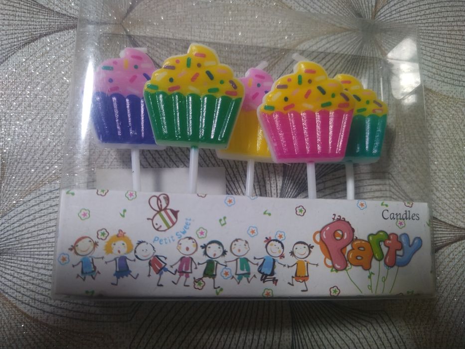 Свічки на торт свічка цифра 5 3 0 свечки кекси для торта