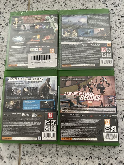 Vendo jogos Nintendo switch e Xbox one