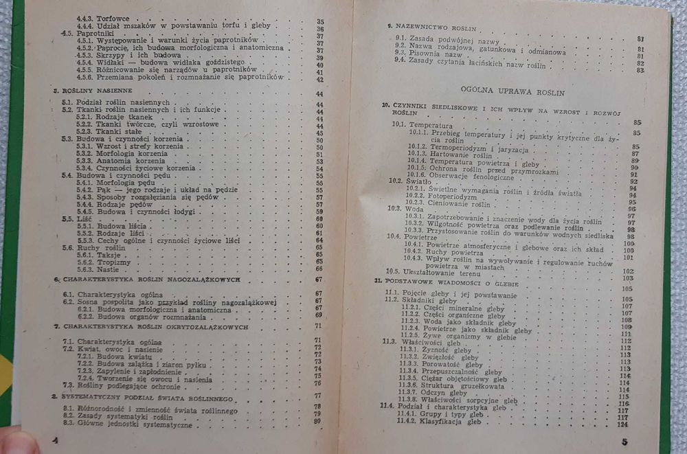 Książka "Rośliny ozdobne" praca zbiorowa