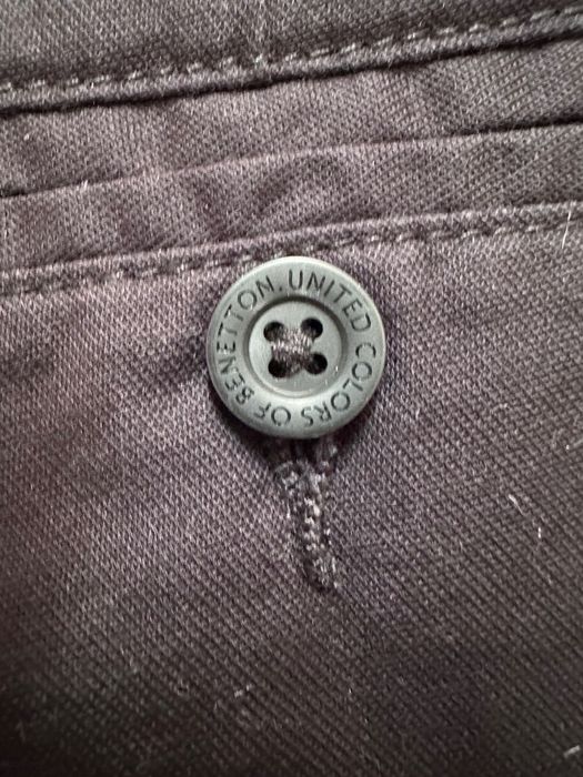 United Colors of Benetton spodenki bermudy roz.38 czarne