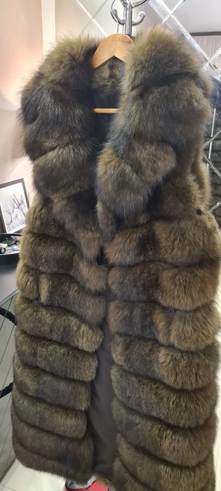 Шикарна хутряна жилетка, під соболя