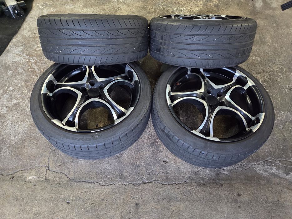 Jantes 18" Carmani 5x100 com Pneus