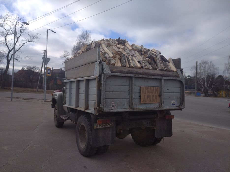 Дрова дуб, акація, береза, сосна