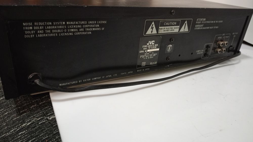 Magnetofon deck JVC TD-X203  paski do wymiany