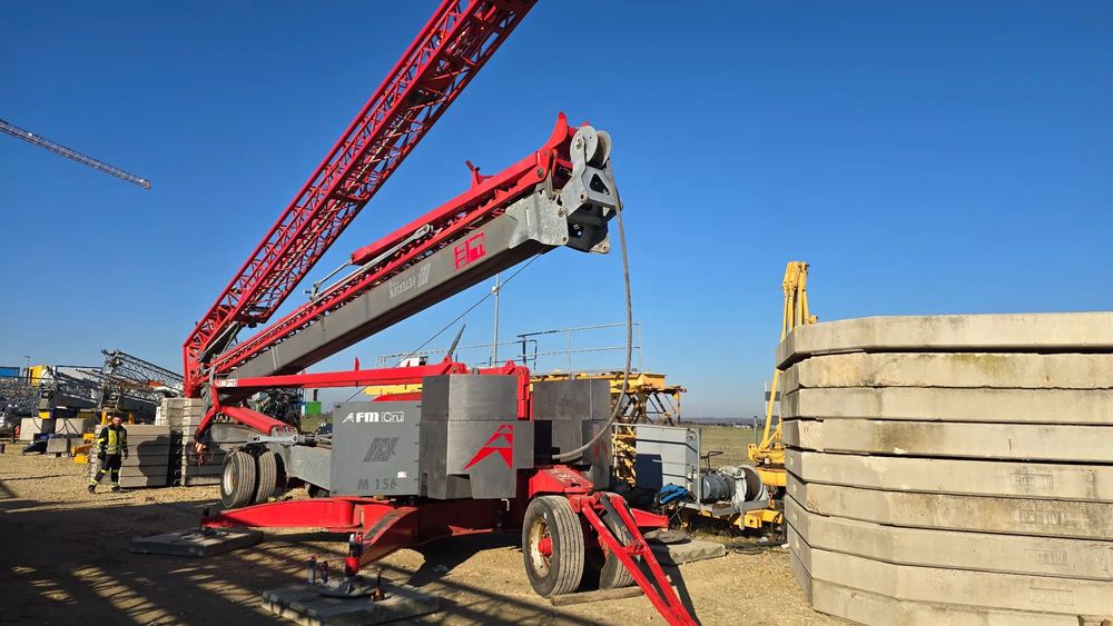 FMGru 1140 RBI  Żuraw szybkomontujący , dźwig budowlany udźwig 5000kg, rok 2018