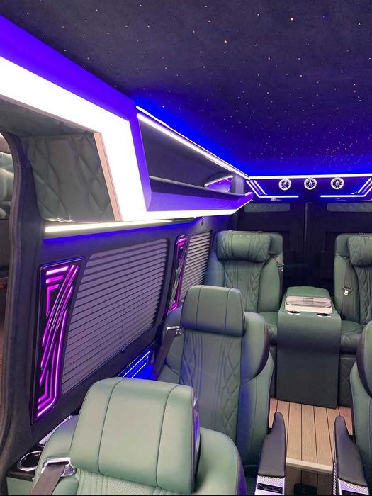 Переобладнання бусів ПІД КЛЮЧ (Vito, Sprinter, Crafter) Перетяжка, Обшивка, Тюнінг салона