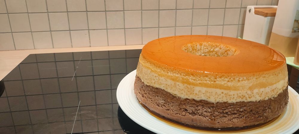 Pudim Bolo delicioso