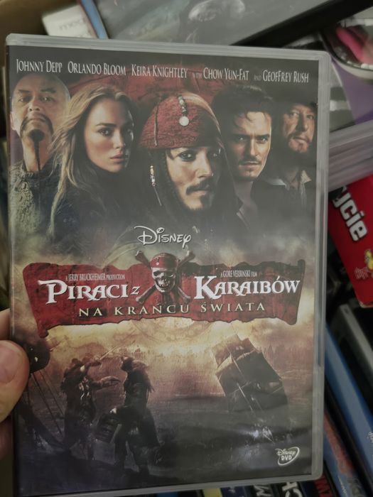 Dvd piraci z Karaibów na krańcu świata,zemsta Salazara, Garbi,jurassic
